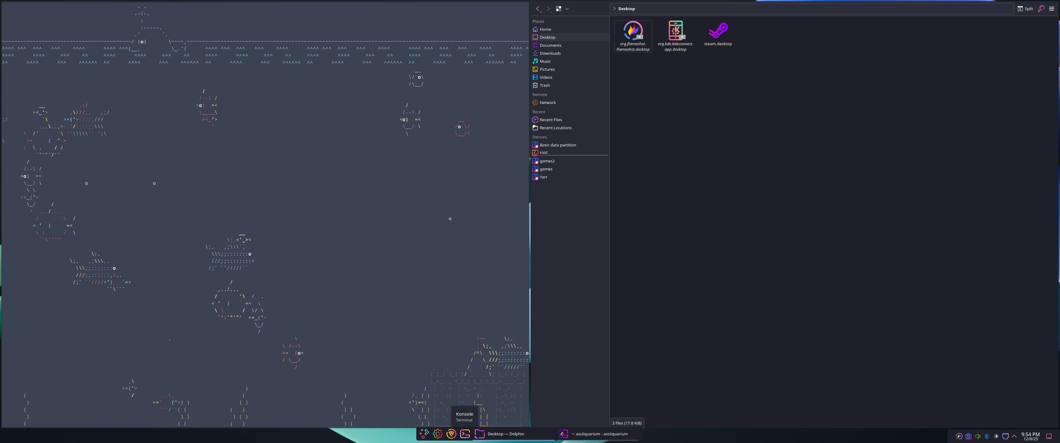 KDE Plasma Arch with KDE Plasma